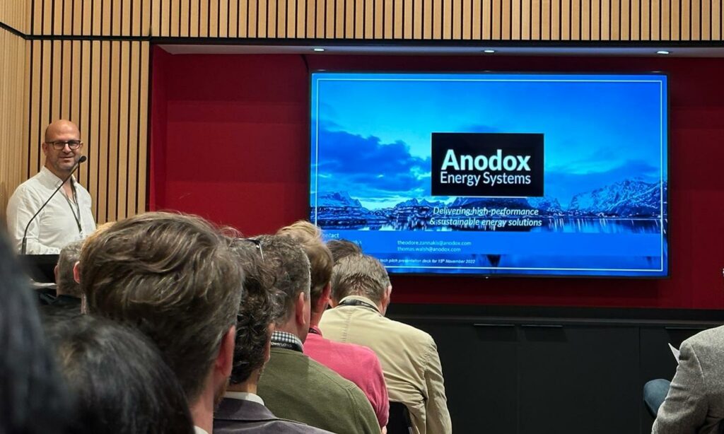 Theodore Zannakis from Anodox Energy Solutions